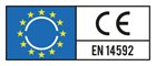 Сертификат соответствия ЕС EN 14592 Сертификат соответствия ЕС EN 14592
